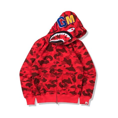 fake bape clothing for sale - Bape hoodie shark real.